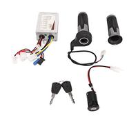 LVIFLOAE 48V 800W Controller a pennello universale Kit impugnatura a portata di portata Electric Scooter Controller Blocco della porta del set con tasti di bloccaggio della porta