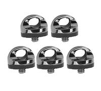 lvifloae 5pcs UNC 1/4 20 Porta a vite cinghia del collo della telecamera filettatura, non slip con cuscinetti in gomma, per vite di fissaggio di montaggio a marcia per montaggio a piastra