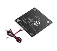 lvifloae Annett A8 A6 Letto riscalto in alluminio per parti della stampante 3D letto riscalto 12 V 220 * 220 * 3 mm kit piattaforma con cavo metallico