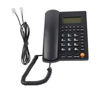 lvifloae Caller Id Landline Phone Handheld Caller Id Phone Mute Function Suitable for Home Offices Hotels and Restaurants Easy To Install Black