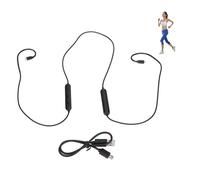 lvifloae Cavo Auricolare Bluetooth MMCX Cavo di Sostituzione Senza Fili per Shure SE215 SE315 SE425 SE535 SE846 Audio Neckband con Microfono Ricarica USB-C IPX5