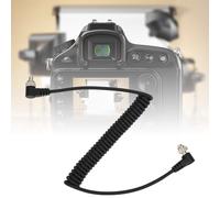 lvifloae Cavo di sincronizzazione PC Flash maschio-maschio da 100 cm con bloccaggio a vite La maggior parte dei trigger flash per fotocamera DSLR per fotocamera Nikon e cavo di