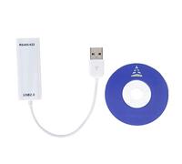 lvifloae Convertitore da USB a RS485/422 di grado industriale con adattatore di interfaccia RJ45 con chip UK PL2303 per PLC di automazione industriale e comunicazione Modbus