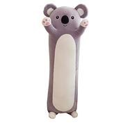 lvifloae Cuscino di peluche a forma di panda koala, morbido peluche da abbracciare, cuscino lungo e carino per il corpo del divano per bambini, ragazzi e ragazze, regalo di compleanno, 60