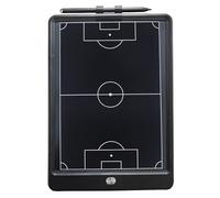 LVIFLOAE da 10 pollici di calcio elettronico di calcio di formazione Strategia del marcatore Scheda di istruzioni portatili Schermo LCD flessibile con Stylus Pen per sessioni di (Nero)