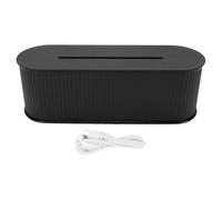 lvifloae Diffusore di Fiamma, Diffusore per Camino 7 Colori per Oli Essenziali con Timer, Diffusore di Profumo Umidificatore Diffusore da Tavolo, Diffusore di Fragranze per Camera (Nerone)
