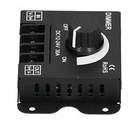 lvifloae Dimmer per luci a LED Dimmer per strisce LED Singolo Luminosità della luce Controller PWM Manopola di regolazione del dimmer Interruttore Attrezzatura Dc 12 24 V 30 A