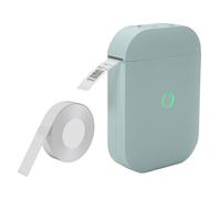 lvifloae Etichetta D11 Stampante Pocket Pocket Smartphone Gap Maker BT Wireless Thermal Printing 203DPI Supporto 15mm Larghezza Adesiva Tag Day Day Day Journal Studio Adesivo Compatibile (Verde)