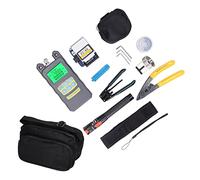 lvifloae Fiber Optic Tool Kit 3 In 1 Fixture Cable Cold Welding Tool Kit Fiber Optic Cutter 2.5mm Connector Opm Vfl Ftth 70 10dbm Y710a 2 In 1 Opm 15 Piece Set
