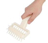 lvifloae Forchetta per impasto per pizza in plastica - Tagliapasta con rotella ad ago e forchetta per pane per cottura al forno - Perforatrice per pasta facile da pulire per