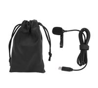 lvifloae Lavalier Anti Interference Microfono USB-C per streaming live, creazione di video, intervista all'aperto, per Ace Pro Omnidirezionale clip del dispositivo Android di tipo C sul