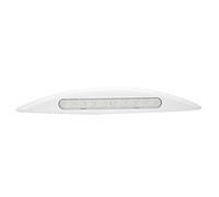 lvifloae Luci LED per 12V 5W Luci esterne, Lampada per veranda impermeabile 10 LED, Luce LED gialla per auto per rimorchio roulotte (White)