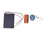 lvifloae Mini bobina di, kit elettronico fai-da-te con illuminazione wireless senza e modello finito, modulo per esperimenti di fisica, batterie AA non incluse (Pezzi di ricambio)