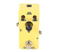 lvifloae Pedale per chitarra Pedale effetti per chitarra elettrica Pedale Noise Gate Mini Pedale di modulazione Blocco singolo Mini Amplificatore di modulazione Pedale di (Overdrive giallo)