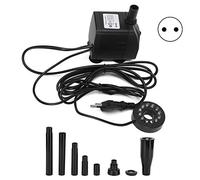 lvifloae Pompa sommergibile per acquario con fontana illuminata Pompa per fontana sommergibile per laghetto piccolo 110 V per giochi d'acqua Stagni da esterno Acquari Acquari USA (欧规220V)