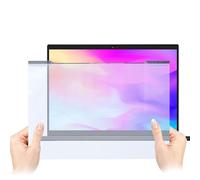 lvifloae Protettore o schermo anti -bagliore, protezione per la protezione per laptop rimovibile e riutilizzabile con design sospeso per i laptop di proporzioni da 14 pollici 16: 9 di (17.3)