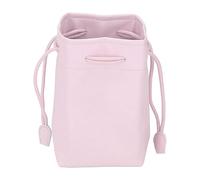 lvifloae PU Leather Drawstring Pouch Bag Portable Universal Instant Camera Film Printer Storage Organizer (Roseate)