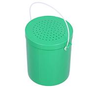 lvifloae Raffuggista Esca, Scatola di stoccaggio delle Esche, Scatola dell'esca, Copertura Anti -spargimento, Pesca Rossa ET Portatile in plastica con Maniglia