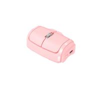 lvifloae Ring Mouse Mouse wireless ruotabile per uso orizzontale verticale Supporto Dual Mode 2 4G Bluetooth compatibile con iOS Android Linux Sistemi operativi tradizionali (Pink)