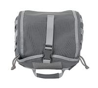 lvifloae Sacca per casco da moto tattica sacca per casco tattico multipopolo stoccaggio mole trasportando tela sportiva graffi regolabile adatto adatto per la guida sportiva (Grigio)