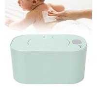 lvifloae Scalda salviette umidificate Scatola riscaldante portatile per salviette umidificate per uso domestico Dispenser per salviette umidificate a temperatura costante (Verde)