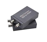 lvifloae SDI A HDMI Convertitore Mini Adattatore Video HD 1080p con Alimentazione USB Dual Output 2 Adattatore di Output per Rotta per la Telecamera trasmessa in Streaming Live