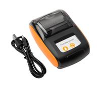 lvifloae Stampante in ricevuta portatile 58 mm mini termico wireless bt stampante mobile USB per il negozio di alimentazione per ristoranti per piccole imprese