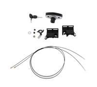 lvifloae Truck Top Twist Handle Kit 113436 Topper Cargo Box Cover T Shaped Handle Compatible with Leer Truck Tops 100XQ 100XL 100XR TSC700 Includes Cable and 2 Keys