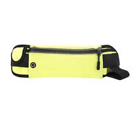 Lvifloae Ultra sottili pacco in giro per la vita sportiva Fanny pacchetto impermeabilizzante multifunzione da corsa in giro per il supporto per telefono cellulare con striscia (Verde di frutta)