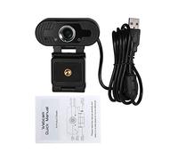 lvifloae Webcam del computer HD 1080p con angolo largo microfono largo angolo largo 2 megapixel focus plug e gioca per la formazione per insegnamenti online per laptop desktop online