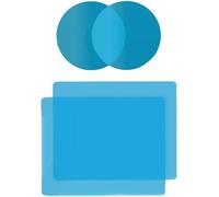 LVIPP 4 Pezzi Pellicola per Specchietto Retrovisore Auto per Mitsubishi L200 V Double Cab Club Cab Single Cab Raider Triton V, Pellicola Anti Appannamento Impermeabile con Rivestimento Nano,B