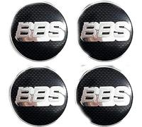 lvjiena 4 Pezzi Coprimozzi Auto per BBS 56mm, Impermeabile Antipolvere Tappi Coprimozzo Anti Ruggine Tappi Centrali Ruota Badge Accessori