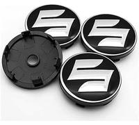 lvjiena 4 Pezzi Coprimozzi Auto per Suzuki S-Cross 54mm, Impermeabile Antipolvere Tappi Coprimozzo Anti Ruggine Tappi Centrali Ruota Badge Accessori