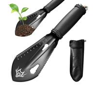 Lvjkes Paletta giardinaggio, Paletta da giardinaggio multiuso ultraleggera, Con borsa da trasporto impermeabile, Adatta per campeggio all'aperto, giardinaggio, attività in spiaggia