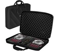 LVKAYCE Custodia rigida Pioneer per controller DJ, 2U, nera, per DDJ-FLX4 / DDJ-400 / DDJ-SB2 / DDJ-200 / DDJ-SB3 / DDJ-RB di Hard Case, Nero , M-22.8 x 14.5 x 3.5 Inch, Adatto per Pioneer DJ Storage