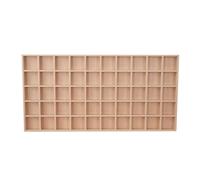 LVLDAWA Porta Orecchini da Parete in Legno ed Espositore(A,120X60CM)