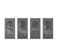 LVLDAWA Scultura Decorativa Parete Traforata, Nuova Teiera Retrò In Stile Cinese, Decorazione Parete Per La Casa Decorazione 3D, Pendente, Appendino Parete Per Veranda(L)