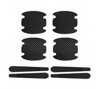 LVLIANGWANXIANGBAIHUO 8 Pezzi Pellicola Protettiva Maniglia della Portiera Dell'auto Fibra Carbonio per Porsche Cayenne Coupé 9YB I 2019-2024,Pellicola Protettiva AntiGraffio Adesivi