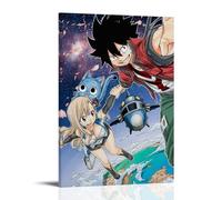 LVOAWAAMU Edens Zero Game Role Art, poster decorativo su tela, per soggiorno, camera da letto, 60 x 90 cm
