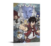 LVOAWAAMU Edens Zero Game Role Fan Art - Decorazione moderna per camera familiare, 30 x 45 cm