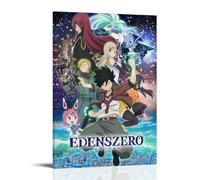 LVOAWAAMU Game Edens Zero Characters Art Poster decorativo da parete, per soggiorno, camera da letto, 40 x 60 cm
