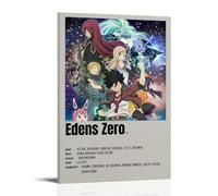 LVOAWAAMU Game Edens Zero Minimalist Art Poster decorativo da parete, per soggiorno, camera da letto, 50 x 75 cm