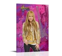 LVOAWAAMU Hannah Montana Actress Art - Decorazione moderna per camera familiare, 60 x 90 cm