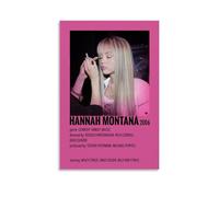 LVOAWAAMU Hannah Montana Minimalist Fanart, poster decorativo da parete, per soggiorno, camera da letto, 20 x 30 pollici (50 x 75 cm)
