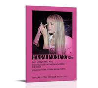 LVOAWAAMU Hannah Montana Minimalist Fanart - Stampa da parete, decorazione moderna per camera familiare, 40 x 60 cm