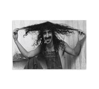 LVOAWAAMU The Singer Frank Zappa Black and White Art - Stampa da parete, decorazione moderna per camera familiare, 20 x 30 cm