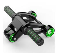 Lvpradior Ruota per addominali, attrezzatura da palestra per casa, senza rumore, rullo per esercizi 2024, pieghevole, Maquina Para Hacer Abdominales, per uomini e donne