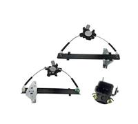 LVQJVAVE Supporto regolatore alzacristalli con motore, lato sinistro, lato destro, lato anteriore e posteriore, per SAIC ROEWE 350 MG5, parte motore auto 10096926(Rear-Left assy.)
