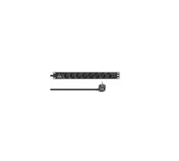 LVR-2MSCH-LIC-SCH8 Lanview 19'' rack mount power strip, 16A with 8 x Schuko type