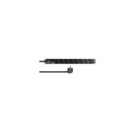 LVR-3MSCH-SPD-SCH8 Lanview 19'' rack mount power strip, 3m, 16A with 8 x Schuko